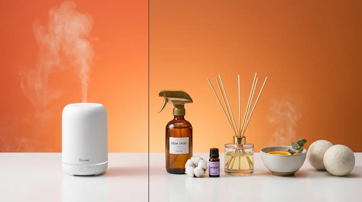 Ways to use essential oils without a diffuser - cotton ball, tissue, roller, steam bowl and room spray