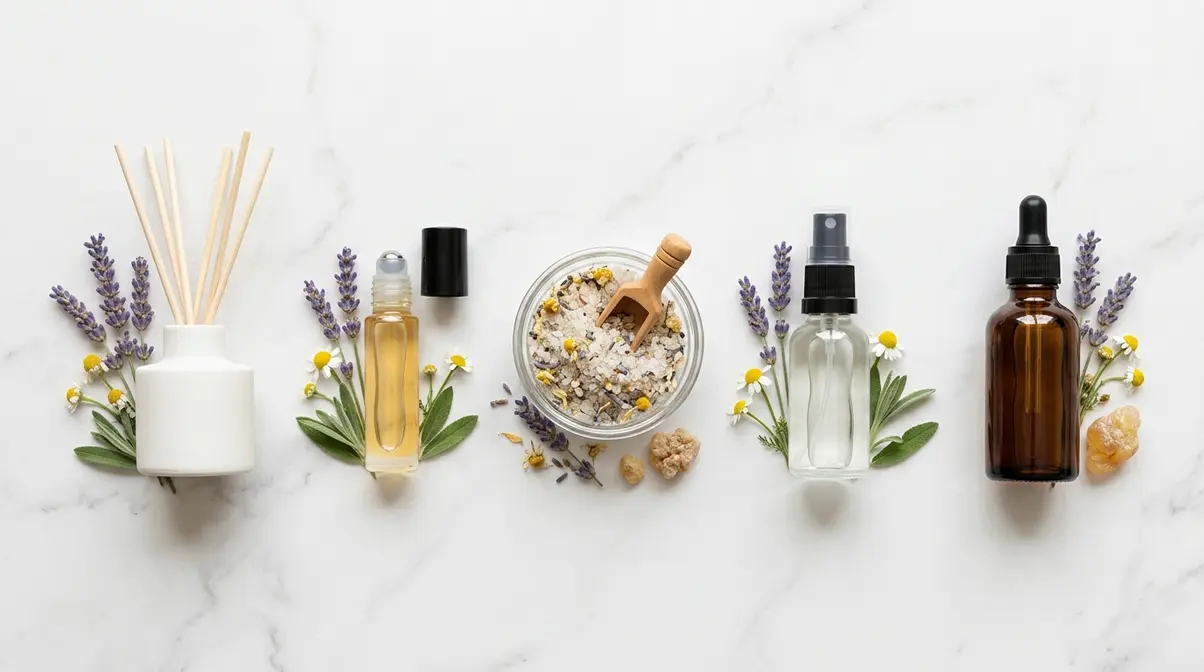 DIY essential oil blends for stress relief