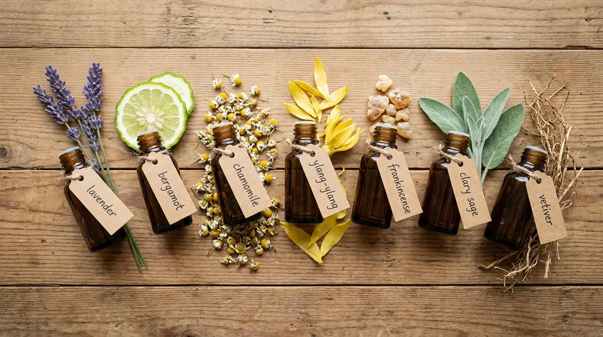 Choosing essential oils for a stress relief routine